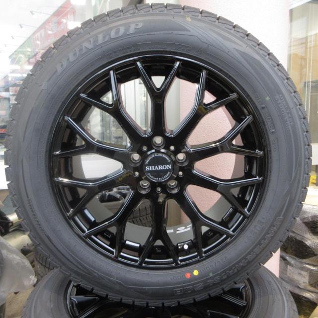 クラウンクロスオーバー/純正ボルト対応】COSMIC VENERDI SHARON + DUNLOP WINTER MAXX SJ8 | 未使用 |  アップガレージ 新潟長岡店 | カー用品 スタッドレスタイヤホイールセット 18インチスタッドレスタイヤホイールセットを通販で購入する |  中古カー＆バイク用品の販売 ... クラウンスポーツ純正21インチ ホイールセット DUNLOPスタッドレスタイヤ