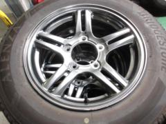 【スズキ純正】ジムニー JB23 ランドベンチャー純正ホイール+【BRIDGESTONE】ALENZA LX100 175/80R16