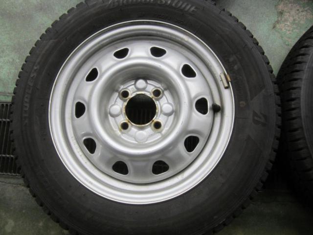 【その他】 トヨタ純正スチールホイール+【BRIDGESTONE】VL10A