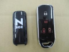 【メーカー不明】N-BOX スマートキーカバー ホワイト