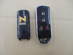 【メーカー不明】 N-BOX スマートキーカバー イエロー