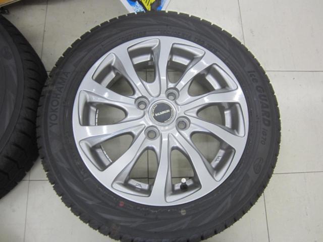 【YOKOHAMA】iG70    155/65R14 + BRIDGESTONE  BARUMINUM TR10