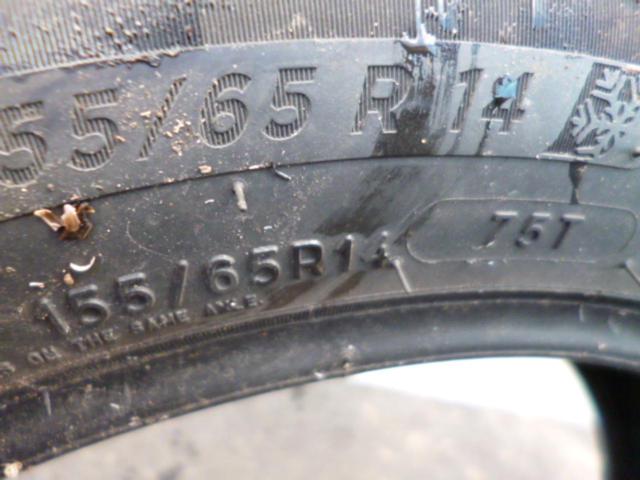 【MICHELIN】 X-ICE SNOW 155/65R14