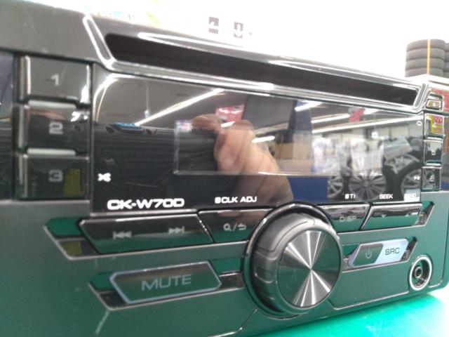 Genuine Daihatsu parts made by KENWOOD (DAIHATSU)
Genuine option
CK-W70D
CD tuner
