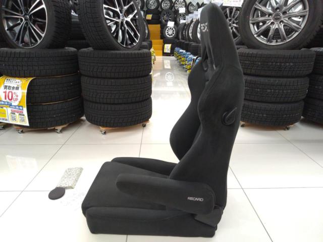 ☆アームレスト・シートヒーター付き☆【RECARO】SR-7F KK100 A/R BK/BK