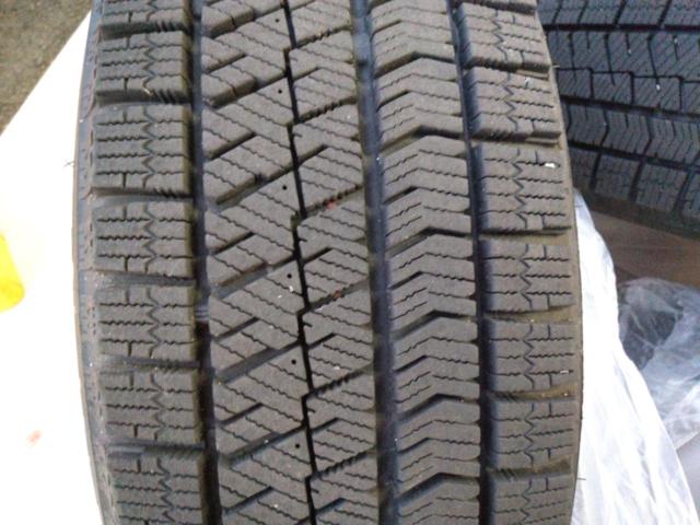 【マツダ純正】 デミオ純正スチール+【BRIDGESTONE】BLIZZAK VRX2