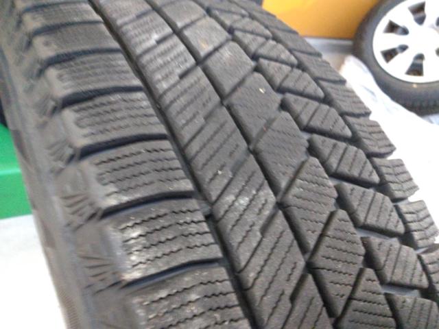 【トヨタ純正】 カローラフィルダー純正スチール+【BRIDGESTONE】BLIZZAK VRX3