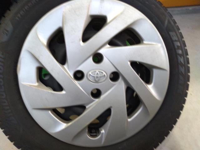 【トヨタ純正】 カローラフィルダー純正スチール+【BRIDGESTONE】BLIZZAK VRX3