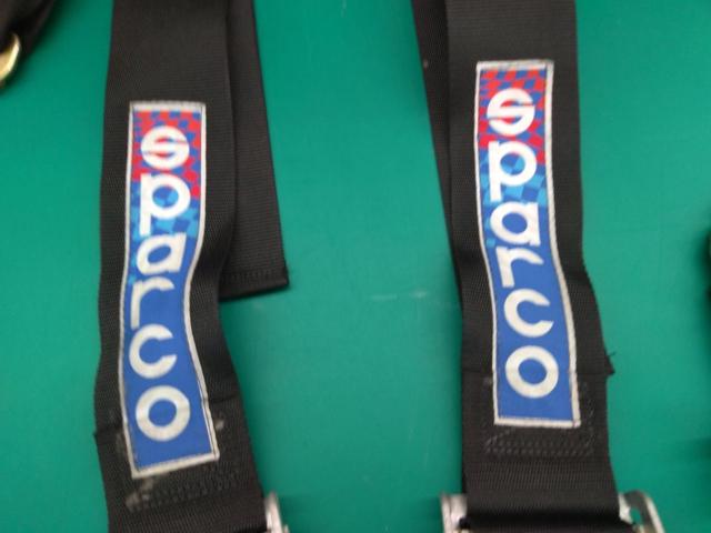 【SPARCO】ターンバックル式4点式シートベルト