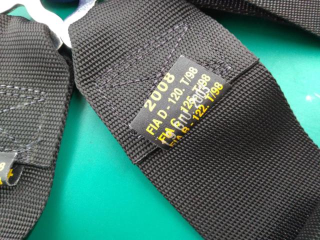 【SPARCO】ターンバックル式4点式シートベルト