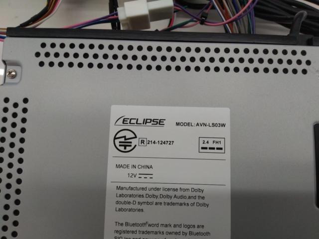 【ECLIPSE】AVN-LS03W