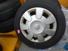 【ホンダ純正】 モビリオ純正スチール+【TOYO】OBSERVE GIZ3 185/70R14 88Q