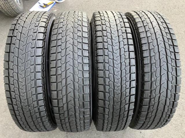 【その他】 メーカー不明5本スポーク(ブラック)+【YOKOHAMA】iceGARD G075 175/80R16