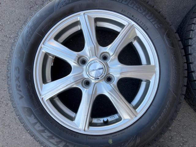 【DUNLOP】 PRD スポーク+【BRIDGESTONE】BLIZZAK VRX3 165/65R14