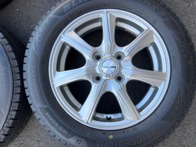 【DUNLOP】 PRD スポーク+【BRIDGESTONE】BLIZZAK VRX3 165/65R14