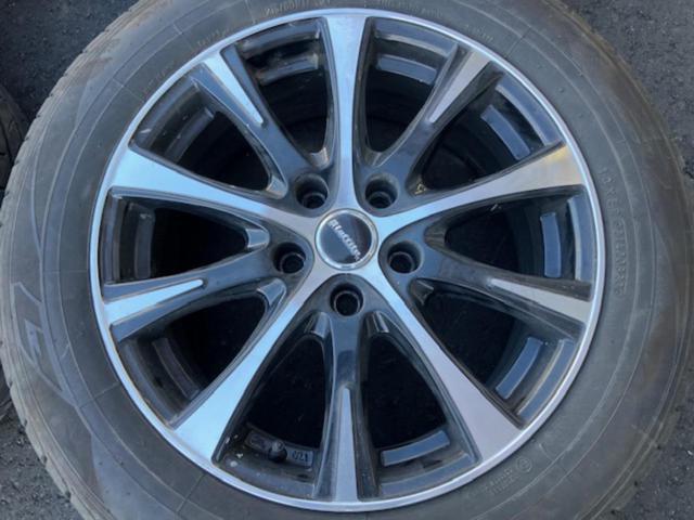 【HOT STUFF(ホットスタッフ)】 Laffite LE-03 スポーク+【TOYO】 TRANPATH mp7 215/60R17