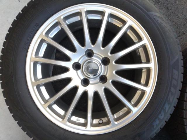 【BRIDGESTONE(ブリヂストン)】ECO FORME+【BRIDGESTONE】BLIZZAK VRX3