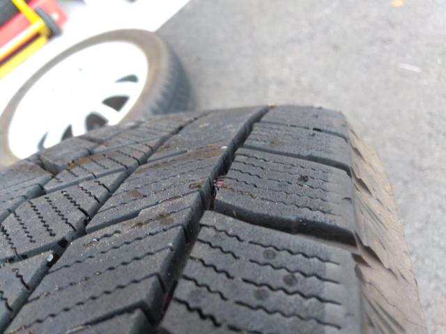 【日産純正】純正 スポーク+【BRIDGESTONE】BLIZZAK VRX3 165/55R15