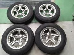 【その他】メーカー不明 5本スポークホイール+【YOKOHAMA】 icedGUARD G075 175/80R16