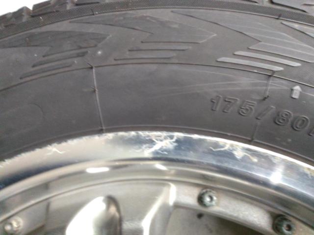 【その他】メーカー不明 5本スポークホイール+【YOKOHAMA】 icedGUARD G075 175/80R16