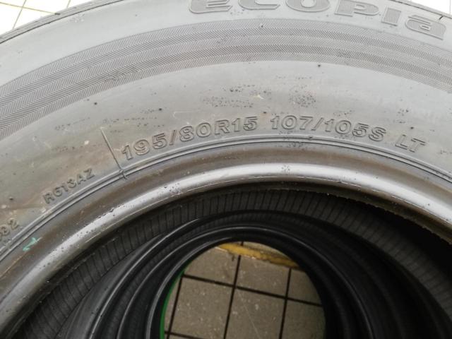 BRIDGESTONE Ecopia RD613 195/80R15 107/105S LT 2025年製造