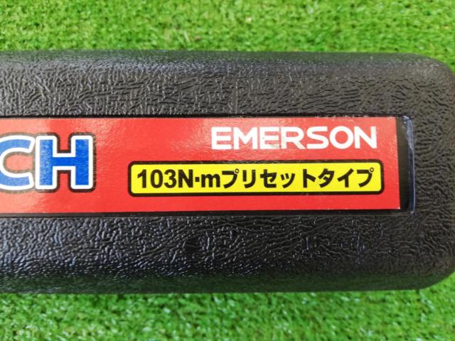 Emerson
Torque Wrench
ME-29
103N-m preset type