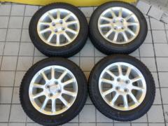 ダイハツ純正 10本スポーク+BRIDGESTONE VRX3 155/65R14
