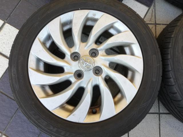 トヨタ純正 bB純正アルミホイール+FALKEN 185/55R15