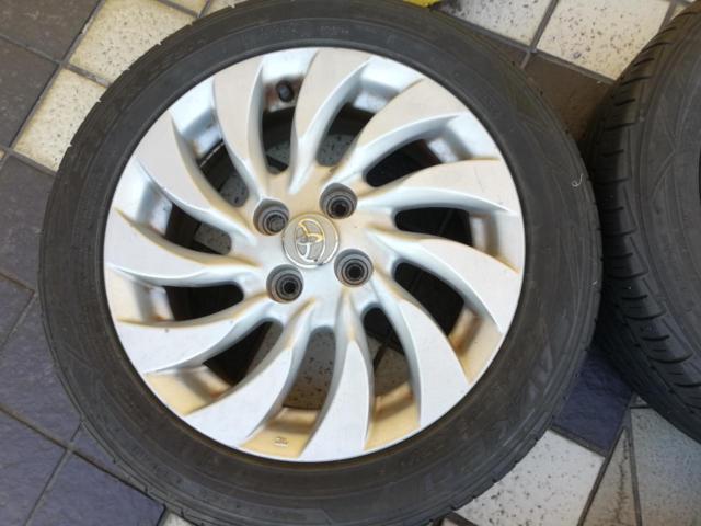 トヨタ純正 bB純正アルミホイール+FALKEN 185/55R15