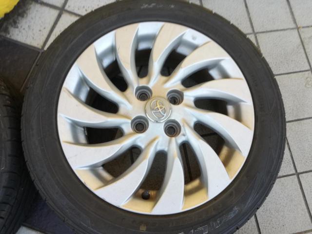 トヨタ純正 bB純正アルミホイール+FALKEN 185/55R15