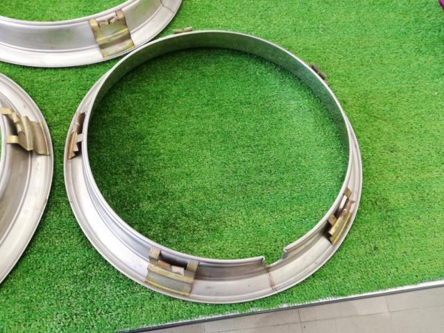 メーカー不明 メッキホイールリング 14インチ