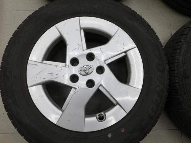 トヨタ純正 プリウス純正アルミホイール+DUNLOP EC204 195/65R15