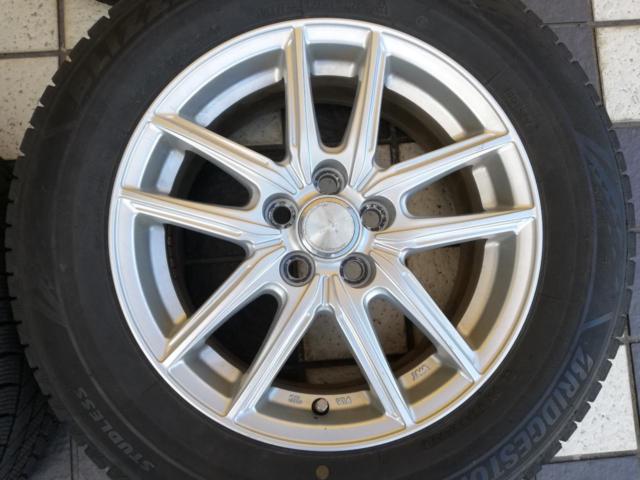 ECO FORME SE-20(トヨタ純正ナット使用タイプ)+BRIDGESTONE VRX3 195/65R15