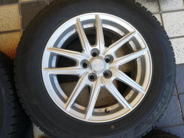 ECO FORME SE-20(トヨタ純正ナット使用タイプ)+BRIDGESTONE VRX3 195/65R15