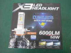 X3 LED HEADLIGHT LEDバルブ H4