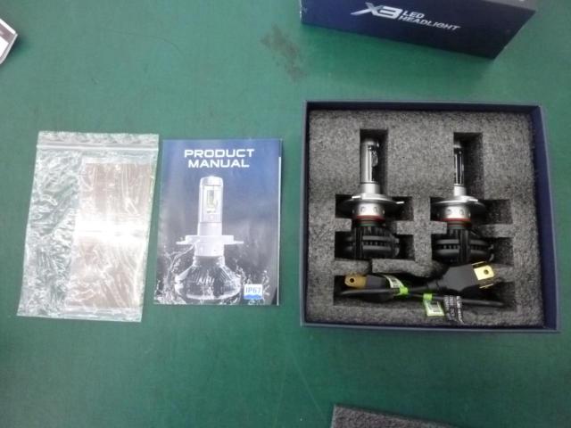 X3 LED HEADLIGHT LEDバルブ H4