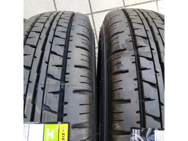DUNLOP ENASAVE VAN01 145R12 8PR LT 未走行ラベル付き タイヤのみ