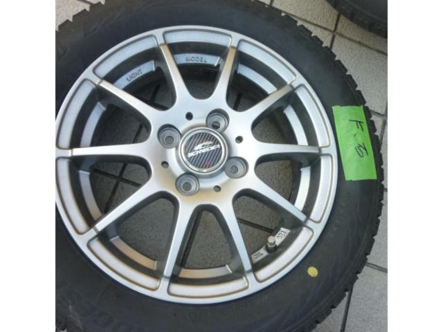【A-TECH(エーテック)】SCHNEIDER(シュナイダー) スポーク+【BRIDGESTONE】VRX2 155/65R14