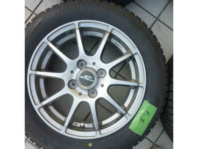 【A-TECH(エーテック)】SCHNEIDER(シュナイダー) スポーク+【BRIDGESTONE】VRX2 155/65R14