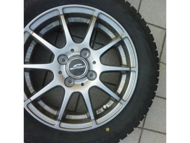 【A-TECH(エーテック)】SCHNEIDER(シュナイダー) スポーク+【BRIDGESTONE】VRX2 155/65R14