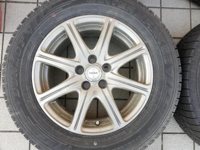 TRG-8(トヨタ純正ナット使用タイプ)+DUNLOP WM03 195/65R15