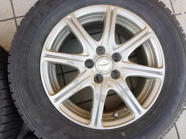 TRG-8(トヨタ純正ナット使用タイプ)+DUNLOP WM03 195/65R15