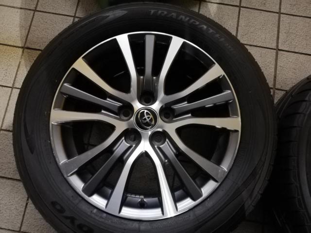 トヨタ純正 エスティマ50系純正アルミホイール+TOYO TRANPATH mpz 215/60R17