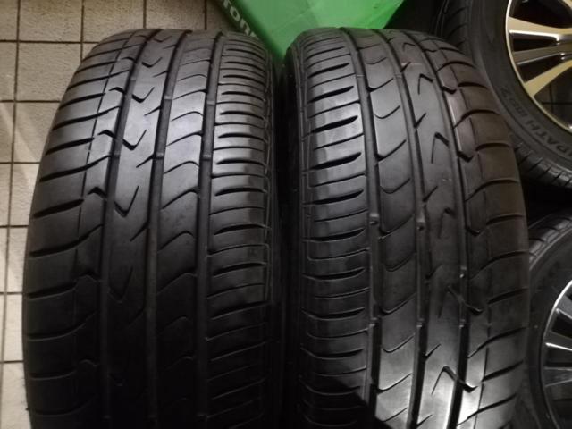 トヨタ純正 エスティマ50系純正アルミホイール+TOYO TRANPATH mpz 215/60R17