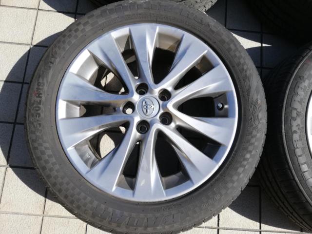 【トヨタ純正】 20系 アルファード前期 ハイグロス純正ホイール + RADAR Dimax R8+ 235/50R18 2024年製造
