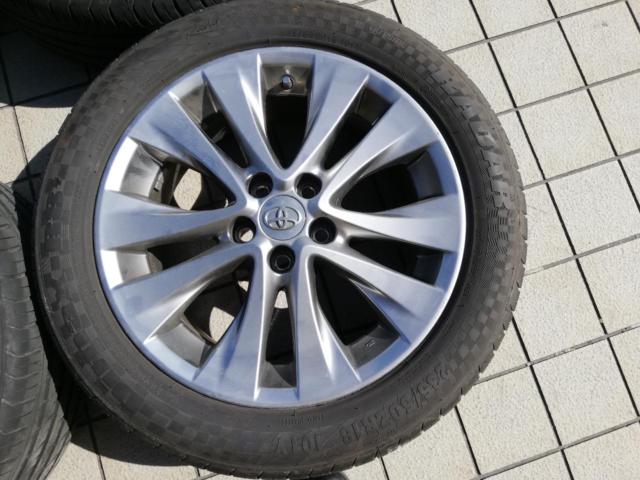 【トヨタ純正】 20系 アルファード前期 ハイグロス純正ホイール + RADAR Dimax R8+ 235/50R18 2024年製造