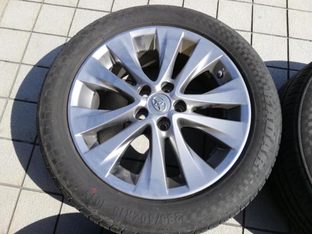 【トヨタ純正】 20系 アルファード前期 ハイグロス純正ホイール + RADAR Dimax R8+ 235/50R18 2024年製造