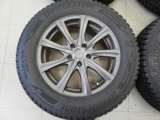 BRANDALE-LINE
Spoke wheels
+
BRIDGESTONE DM-V3
225 / 65R17
Manufactured in 2024