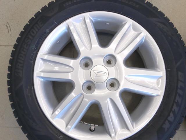 ダイハツ純正(DAIHATSU)  6本スポーク  + BRIDGESTONE(ブリヂストン) VRX3