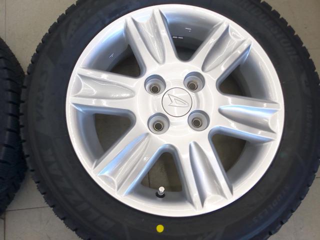 ダイハツ純正(DAIHATSU)  6本スポーク  + BRIDGESTONE(ブリヂストン) VRX3